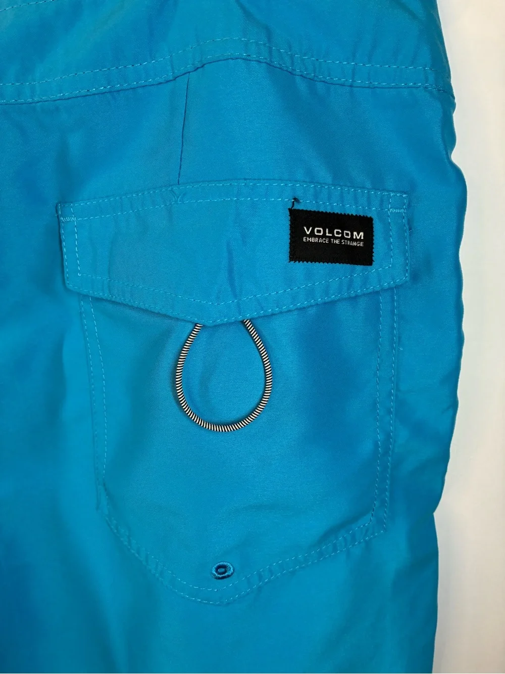 Volcom Men’s Blue Board Shorts Swim Trunks Size 36 Surf Beach